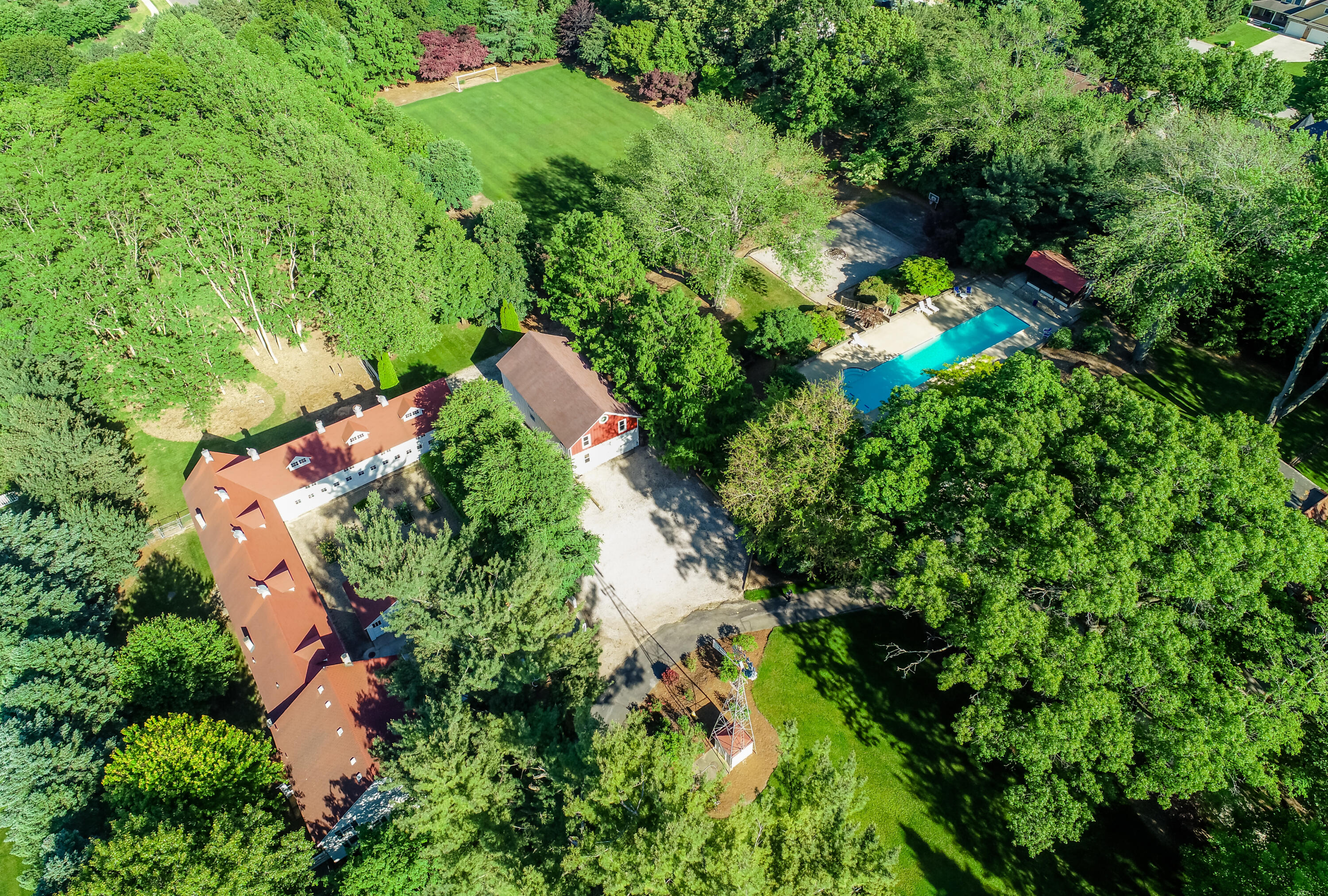4453 Ridge Road Stevensville, MI 49127 - Photo 83 of 89 Aerial View