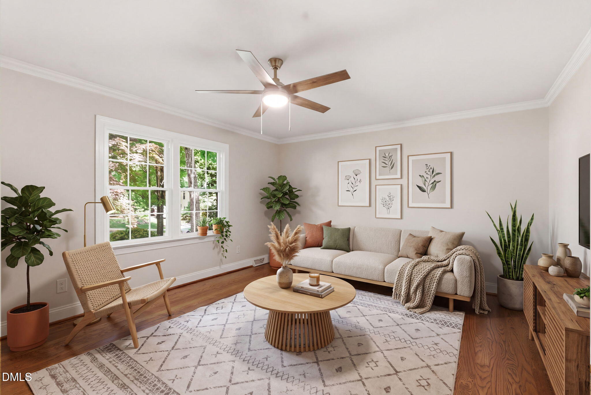 5617 Partridge Lane Raleigh, NC 27609 - Photo 11 of 81 Living Area