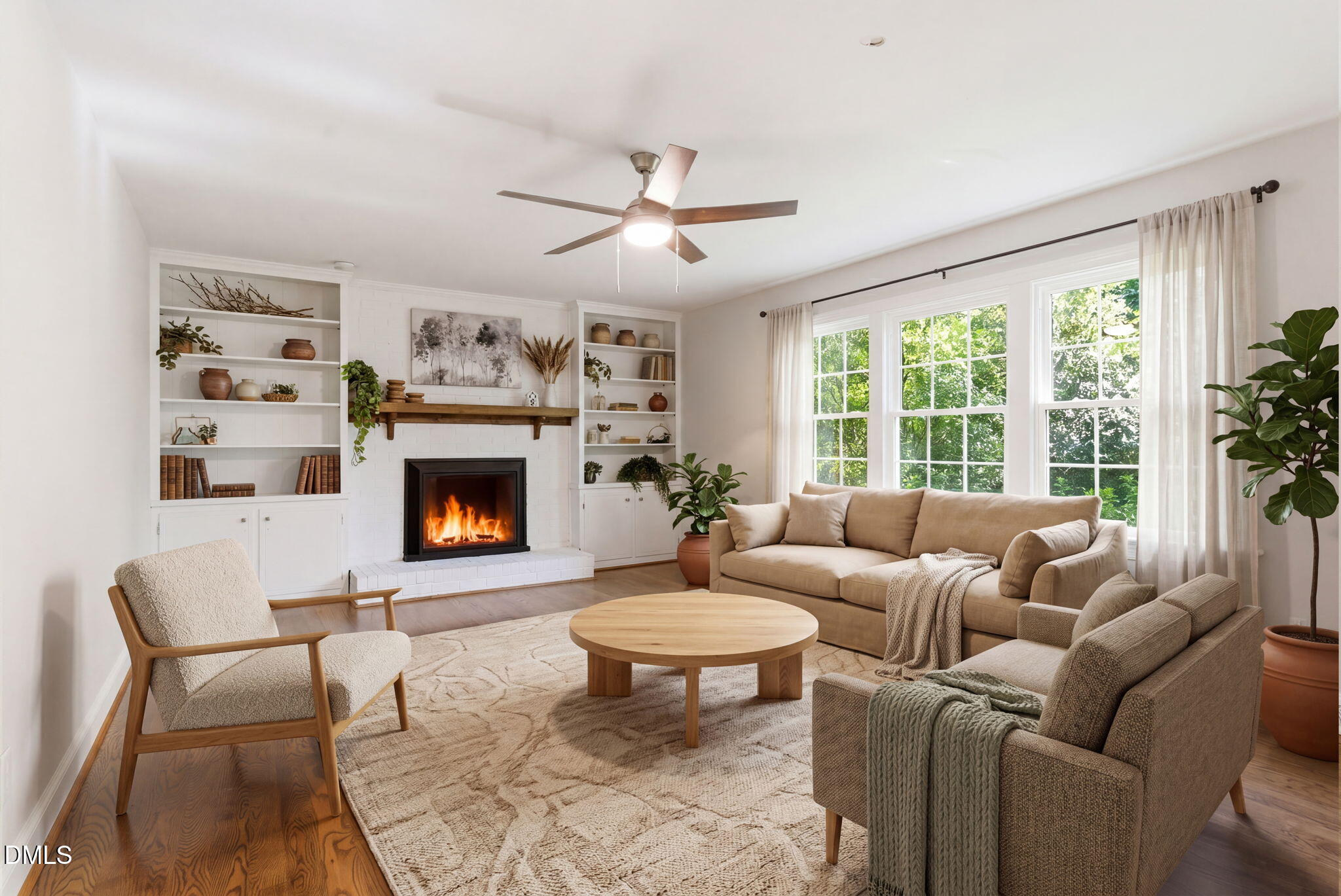 5617 Partridge Lane Raleigh, NC 27609 - Photo 12 of 81 Living Area