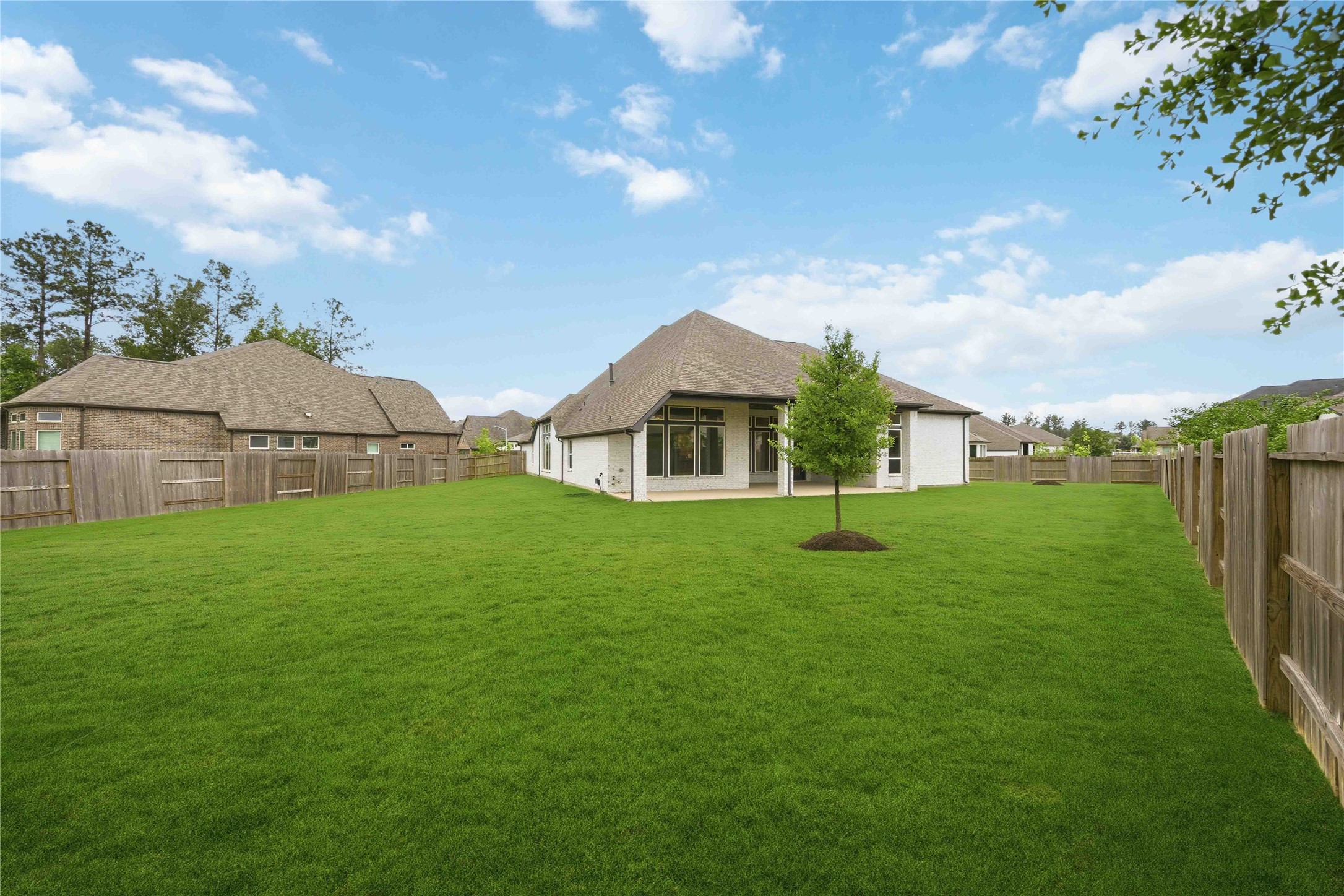 17564 Watercolor Way Conroe, TX 77302 - Photo 38 of 42 Situated on one of the largest lots in the community with space for a pool, play, gardening or whatever your heart desires!