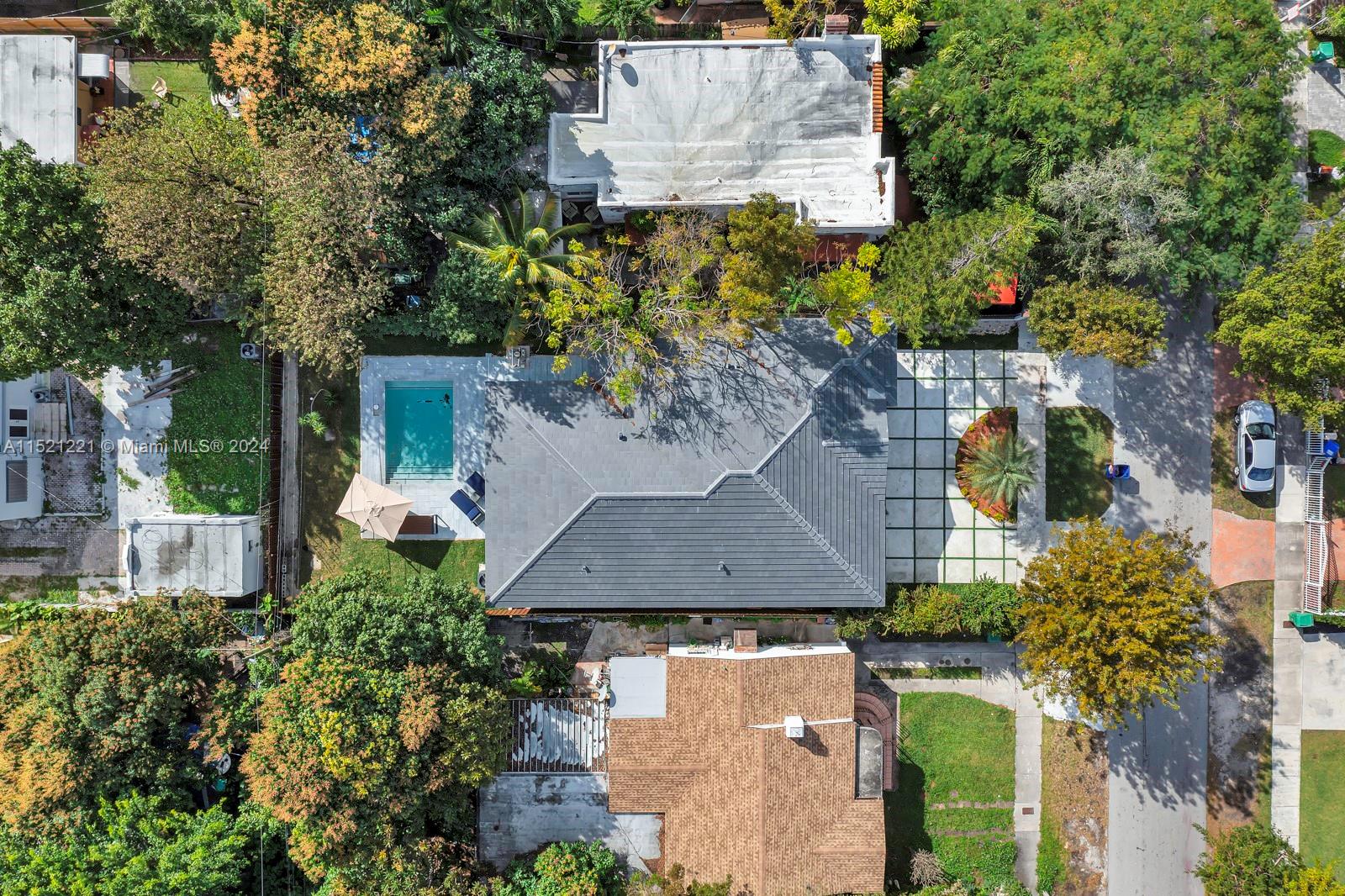 2356 Southwest 11th Street Miami, FL 33135 - Photo 4 of 51 an aerial view of a house with a garden
