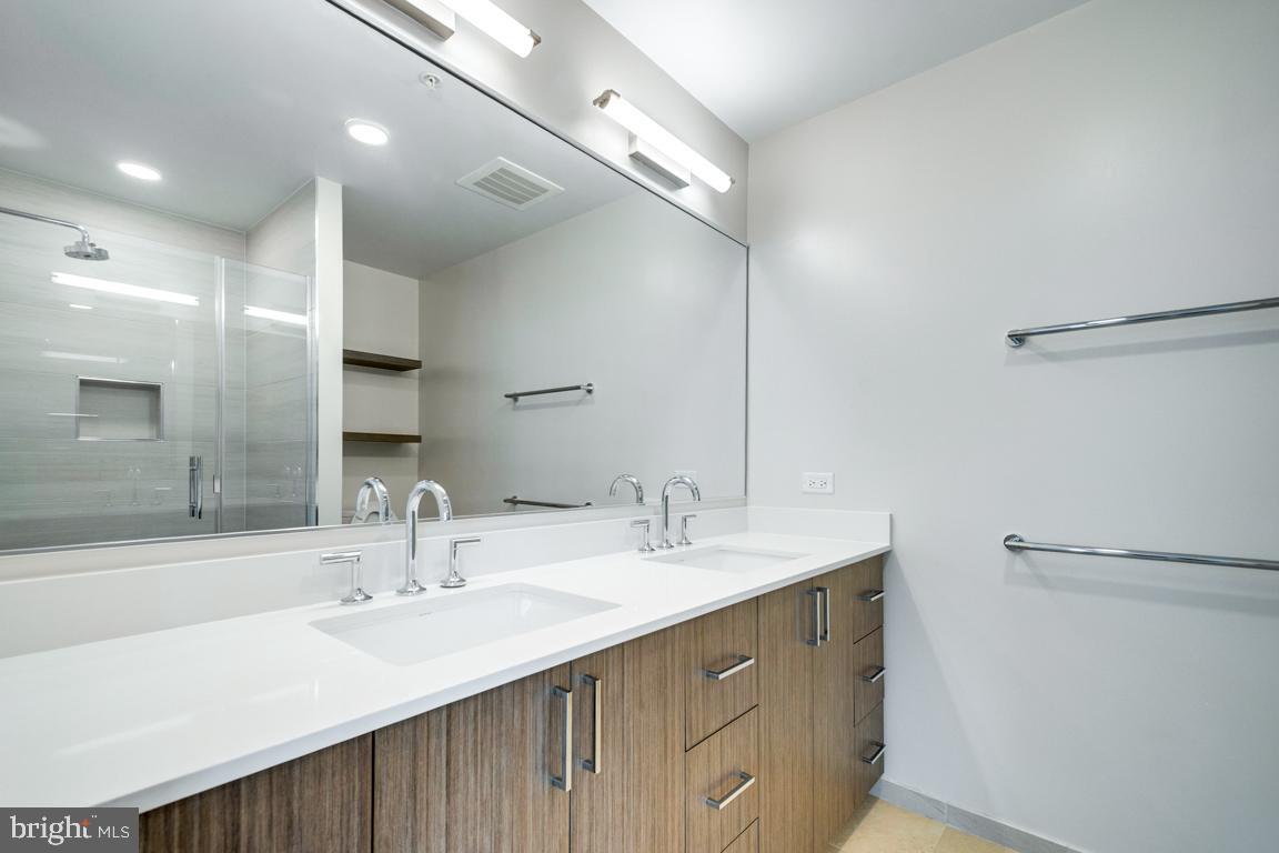1211 Van Street Southeast, Unit 806 Washington, DC 20003 - Photo 9 of 34 Primary Bath with Walk-In Shower