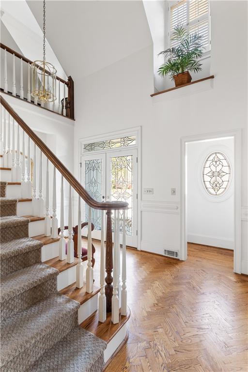 3910 Spalding Bluff Drive Peachtree Corners, GA 30092 - Photo 2 of 35 a view of entryway and hall