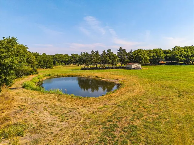 a view of an ocean and beach