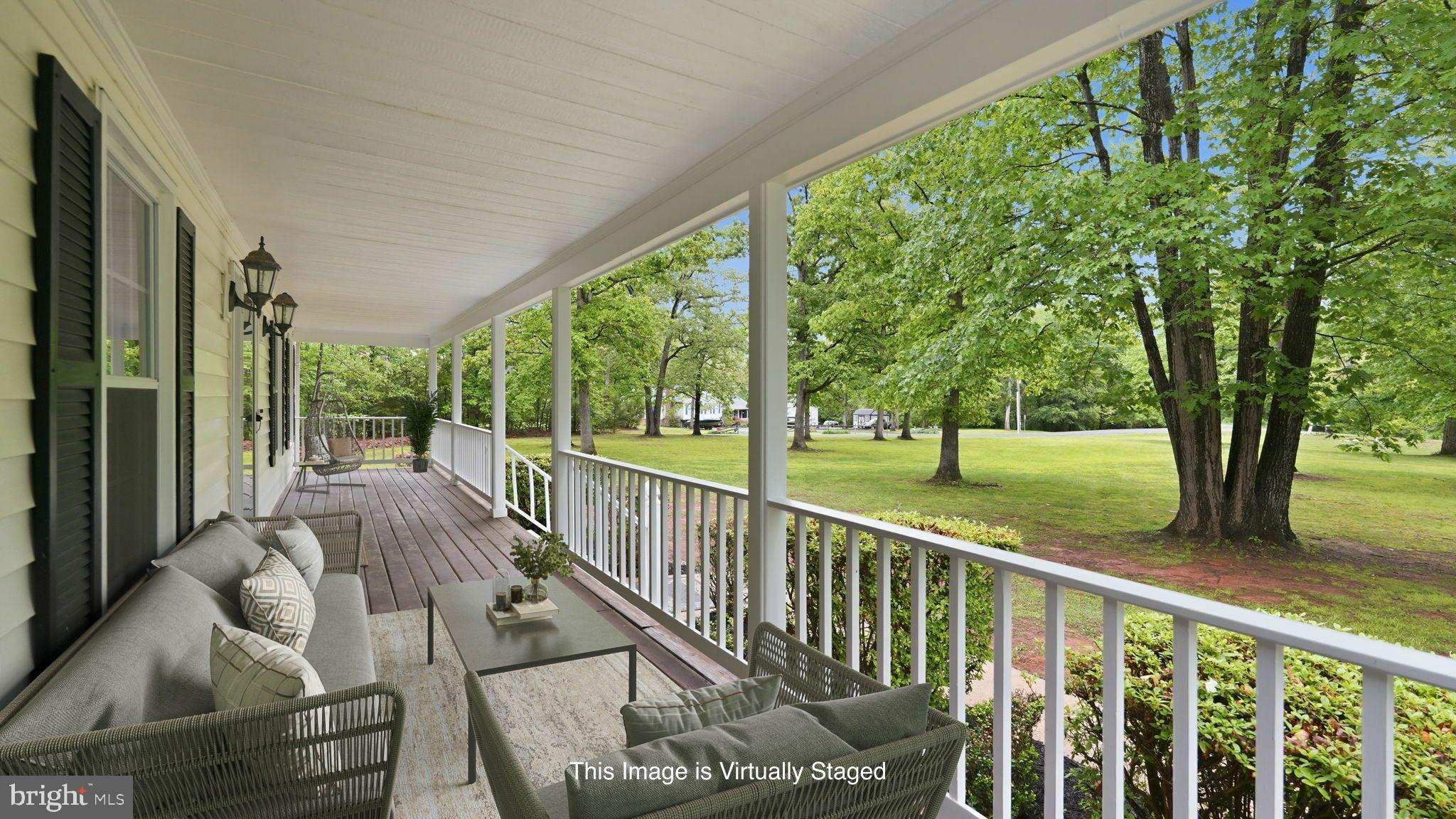10550 Brent Town Road Catlett, VA 20119 - Photo 4 of 61 Virtually Staged Front Porch