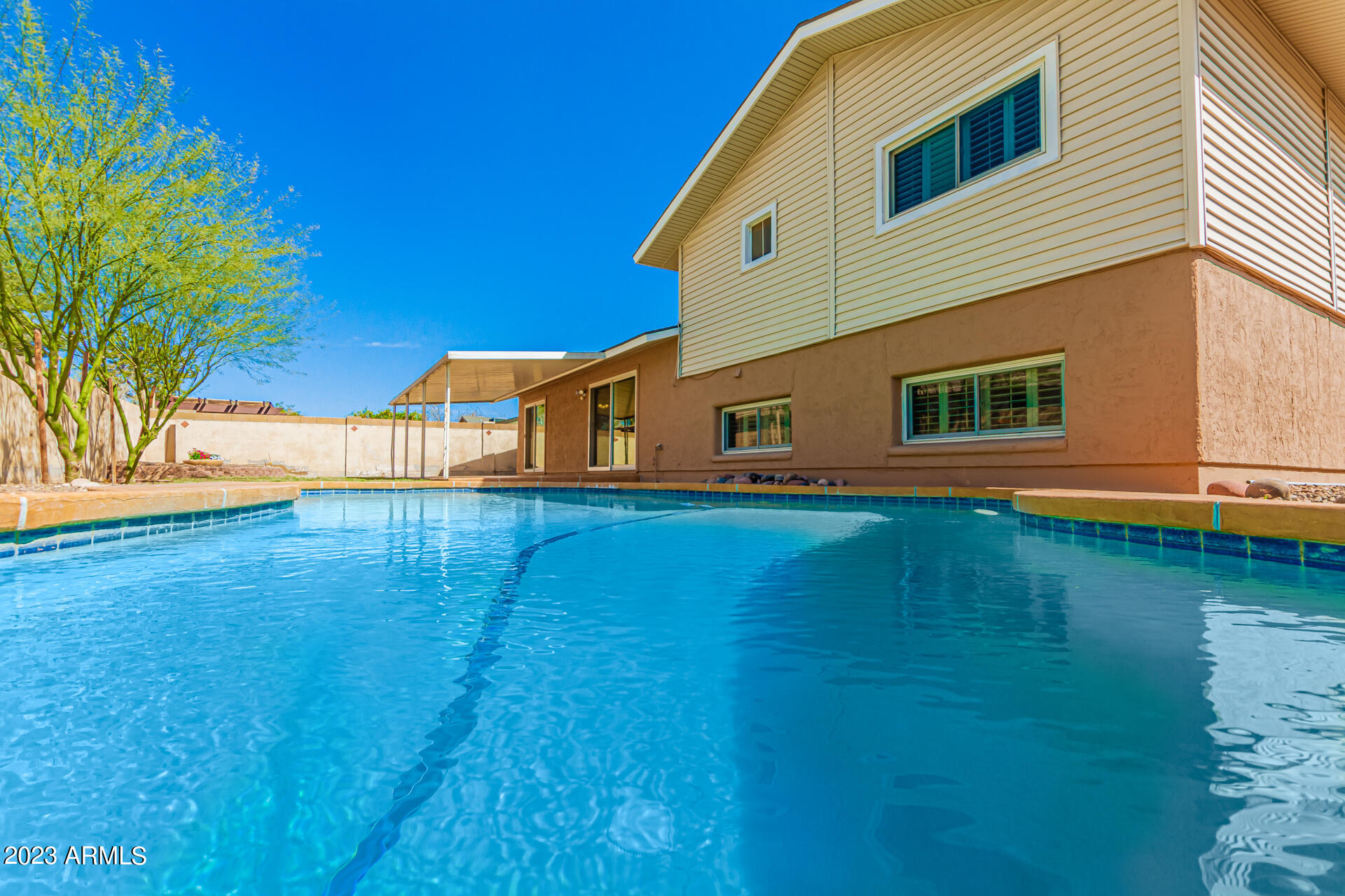 6740 South Terrace Road Tempe, AZ 85283 - Photo 37 of 43 Backyard Pebble Tech Pool