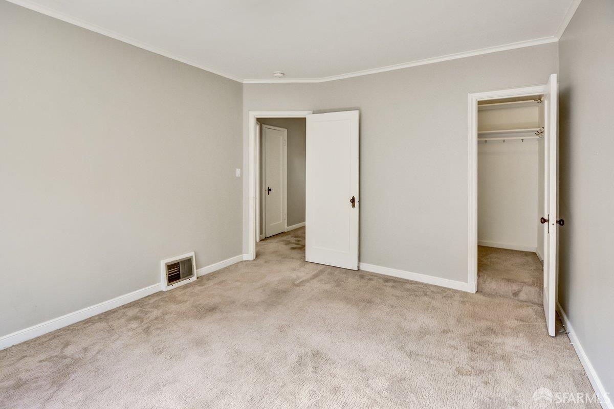 1770 17th Avenue San Francisco, CA 94122 - Photo 21 of 31 an empty room with closet area