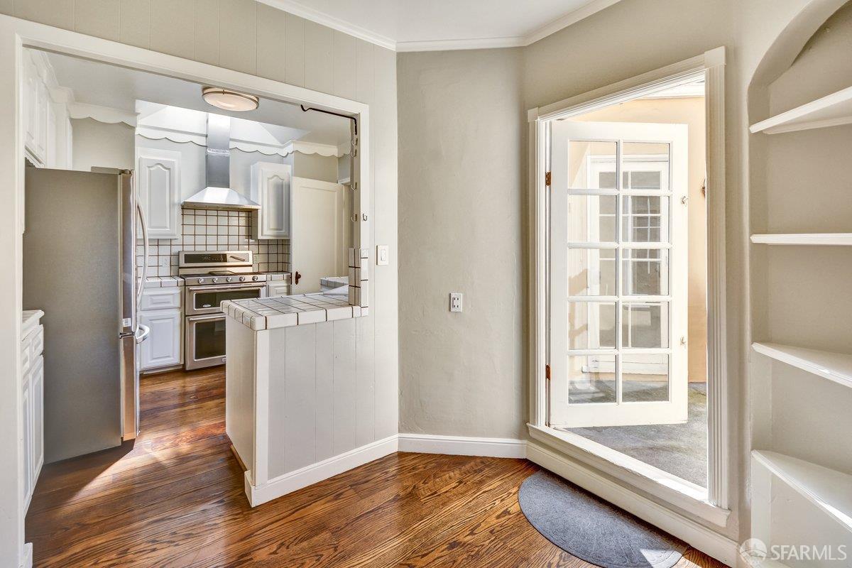 1770 17th Avenue San Francisco, CA 94122 - Photo 8 of 31 a view of kitchen with furniture wooden floor and window
