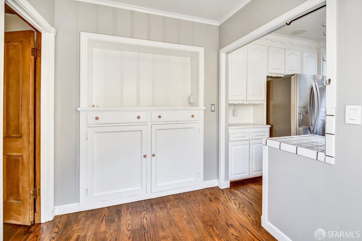 1770 17th Avenue San Francisco, CA 94122 - Photo 9 of 31 a view of a kitchen with wooden floor