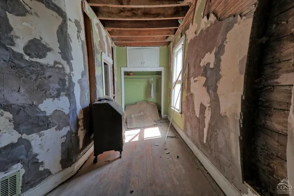 a view of front door of house