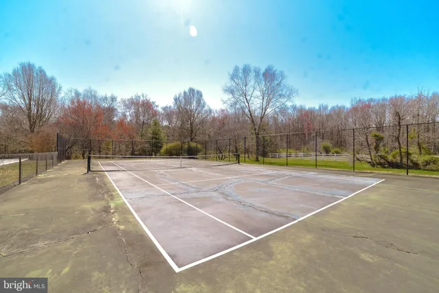 a view of snow on the road