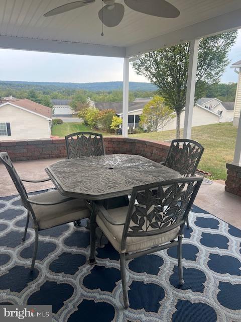 81 Westin Road Douglassville, PA 19518 - Photo 33 of 45 a view of a dining room with furniture window and outside view