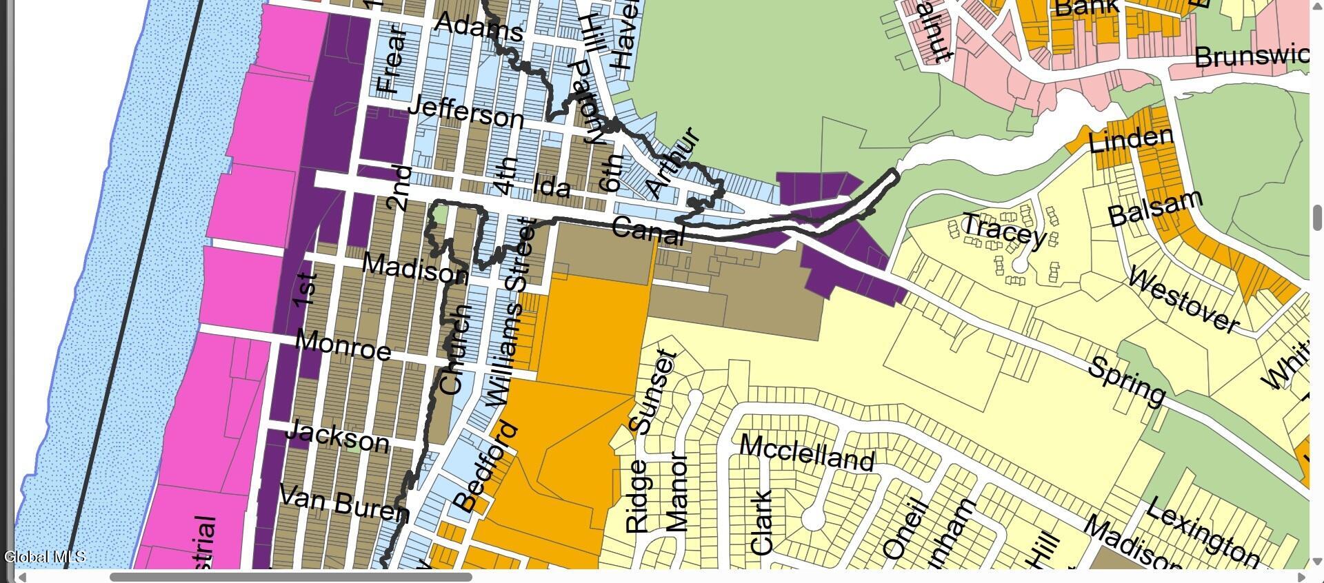 408 Williams Street Troy, NY 12180 - Photo 5 of 52 Williams St Zoning Map