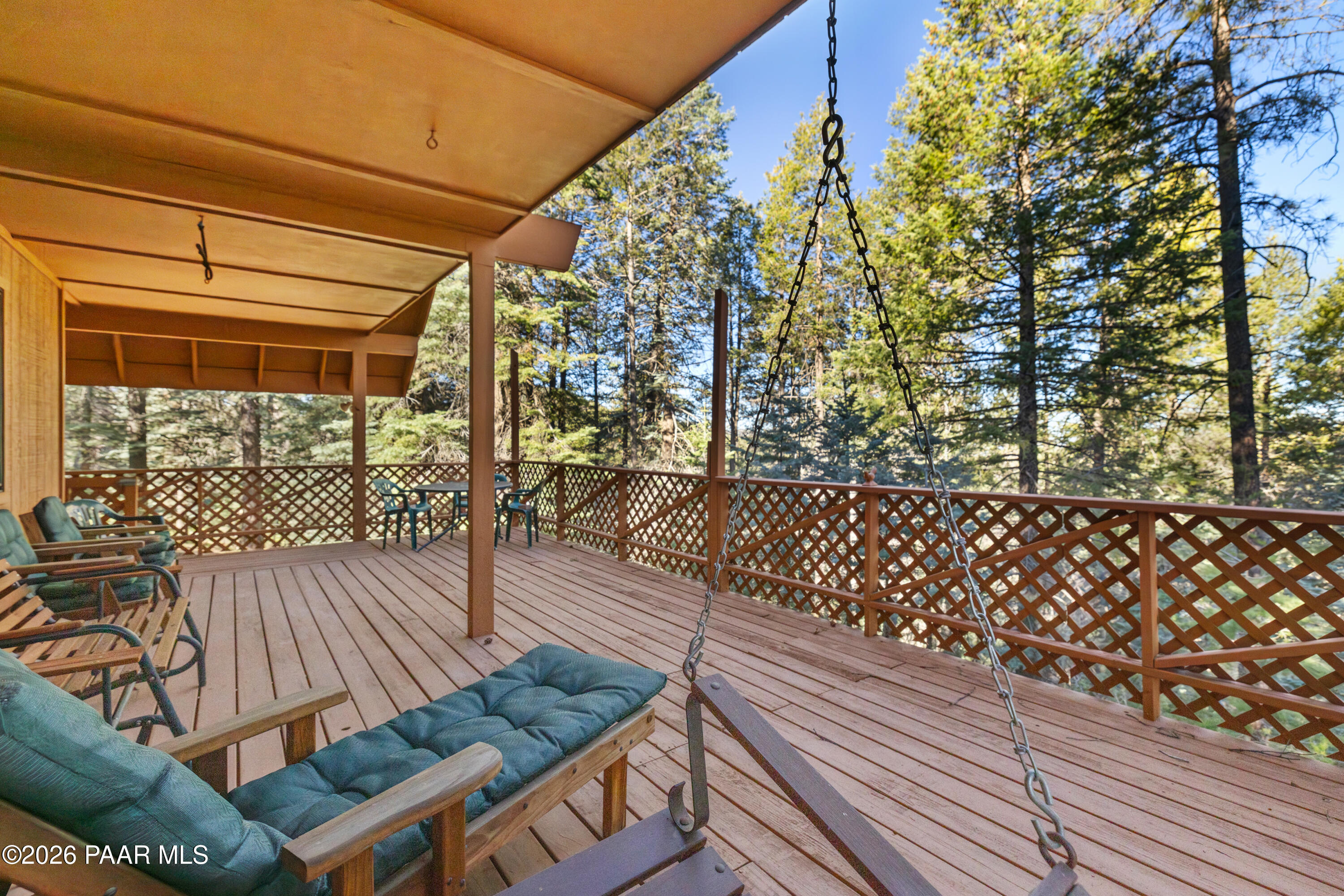 8520 South Hoot Owl Ridge Drive Prescott, AZ 86303 - Photo 19 of 25 a view of deck with patio