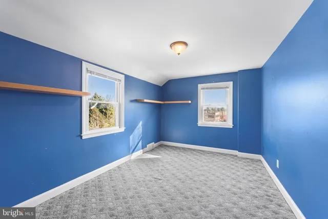 a view of empty room