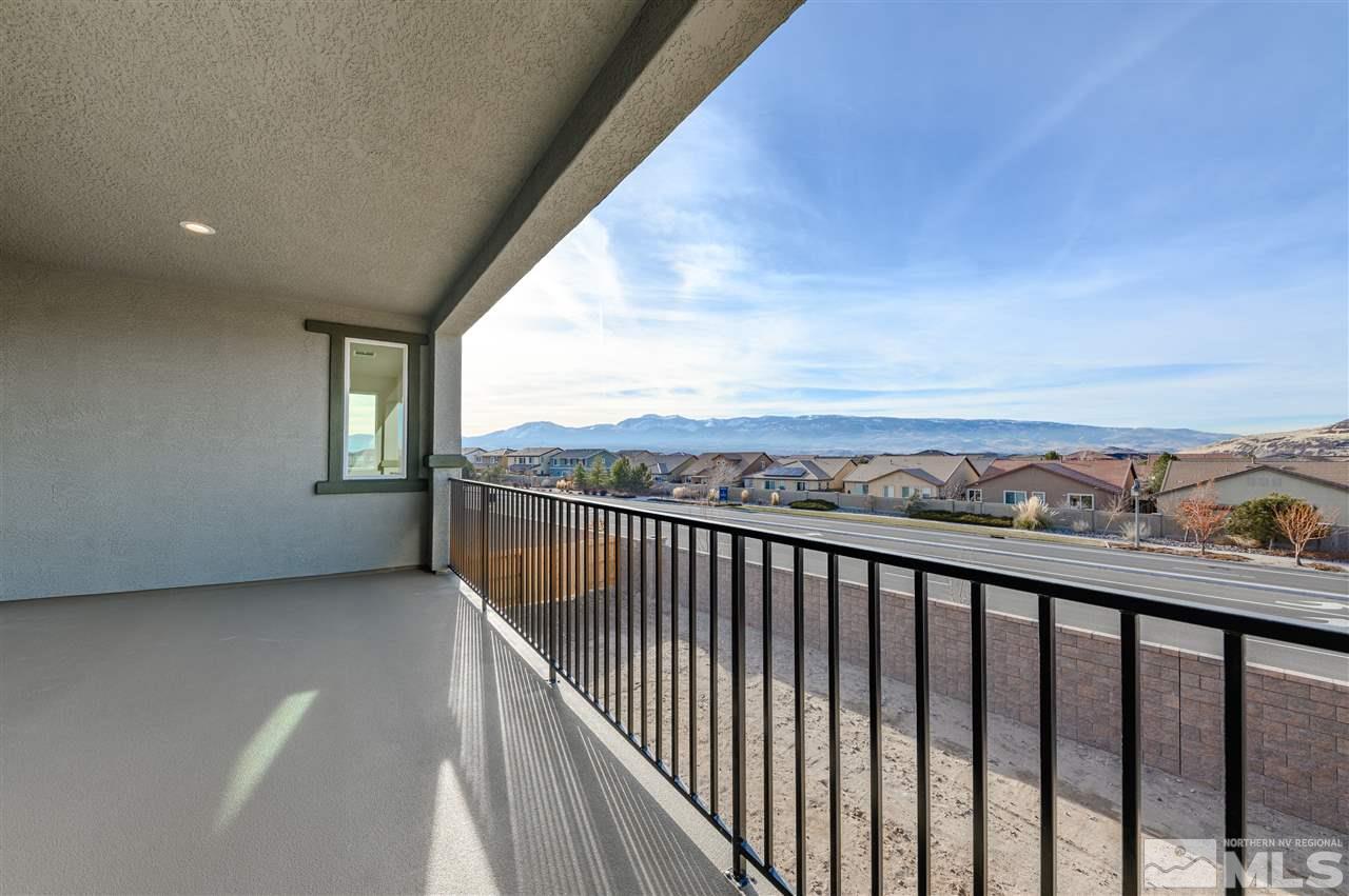 9257 Blue Basin Trail, Unit HOMESITE 16 Reno, NV 89521 - Photo 14 of 22 a view of balcony with city view