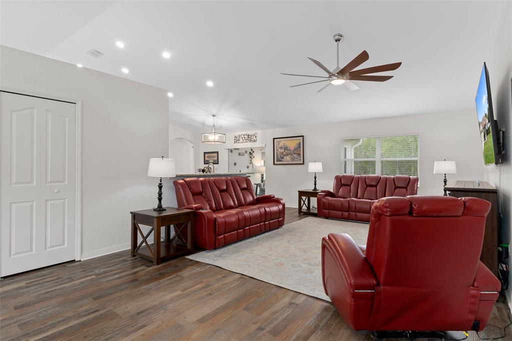 7 Bigleaf Court Homosassa, FL 34446 - Photo 17 of 71 a living room with furniture and a window