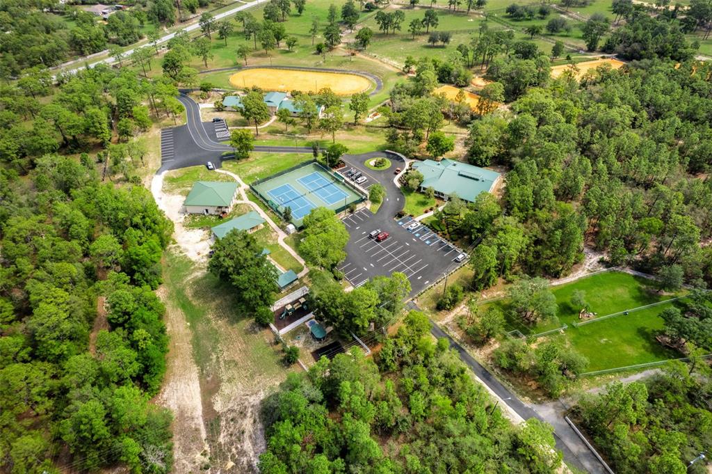 7 Bigleaf Court Homosassa, FL 34446 - Photo 58 of 71 an aerial view of residential houses with outdoor space and trees