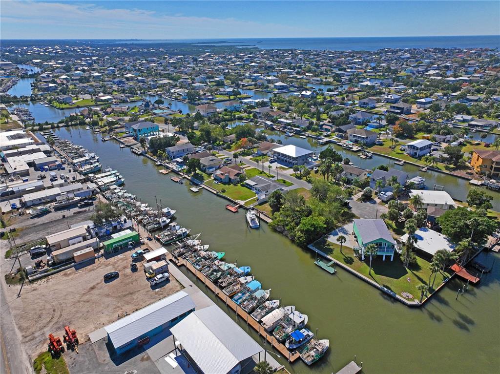 3270 Hibiscus Drive Hernando Beach, FL 34607 - Photo 57 of 75 an aerial view of a city