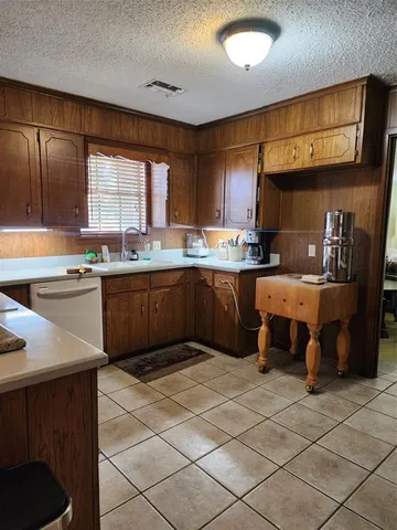 a room with furniture