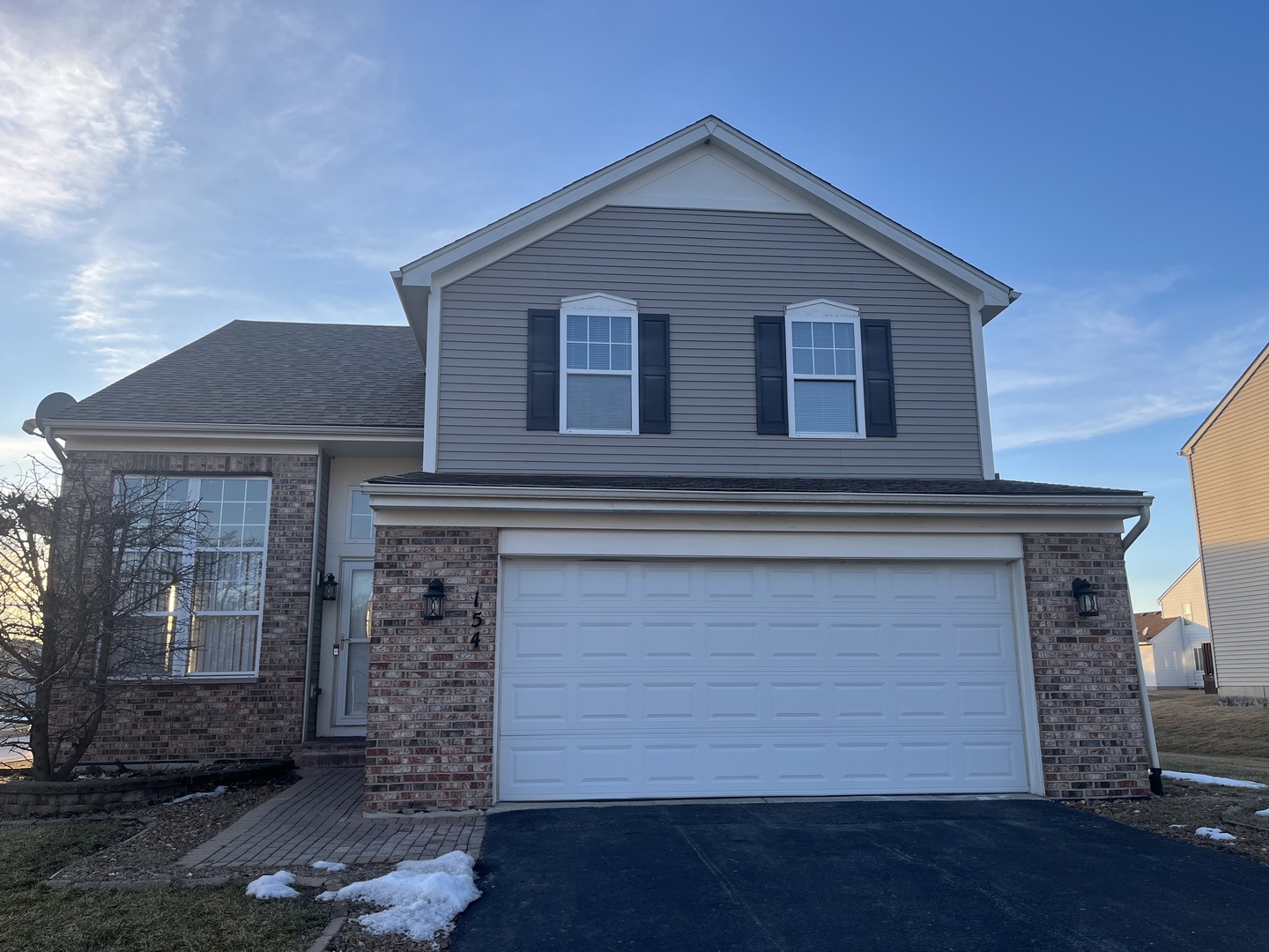 front view of a house
