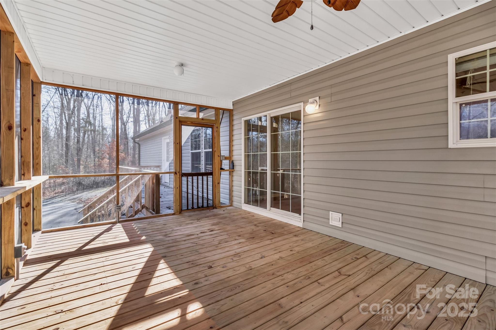 530 Ole Simpson Place Catawba, SC 29704 - Photo 32 of 36 a view of outdoor space with wooden floor and windows