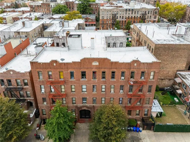 a view of a large building