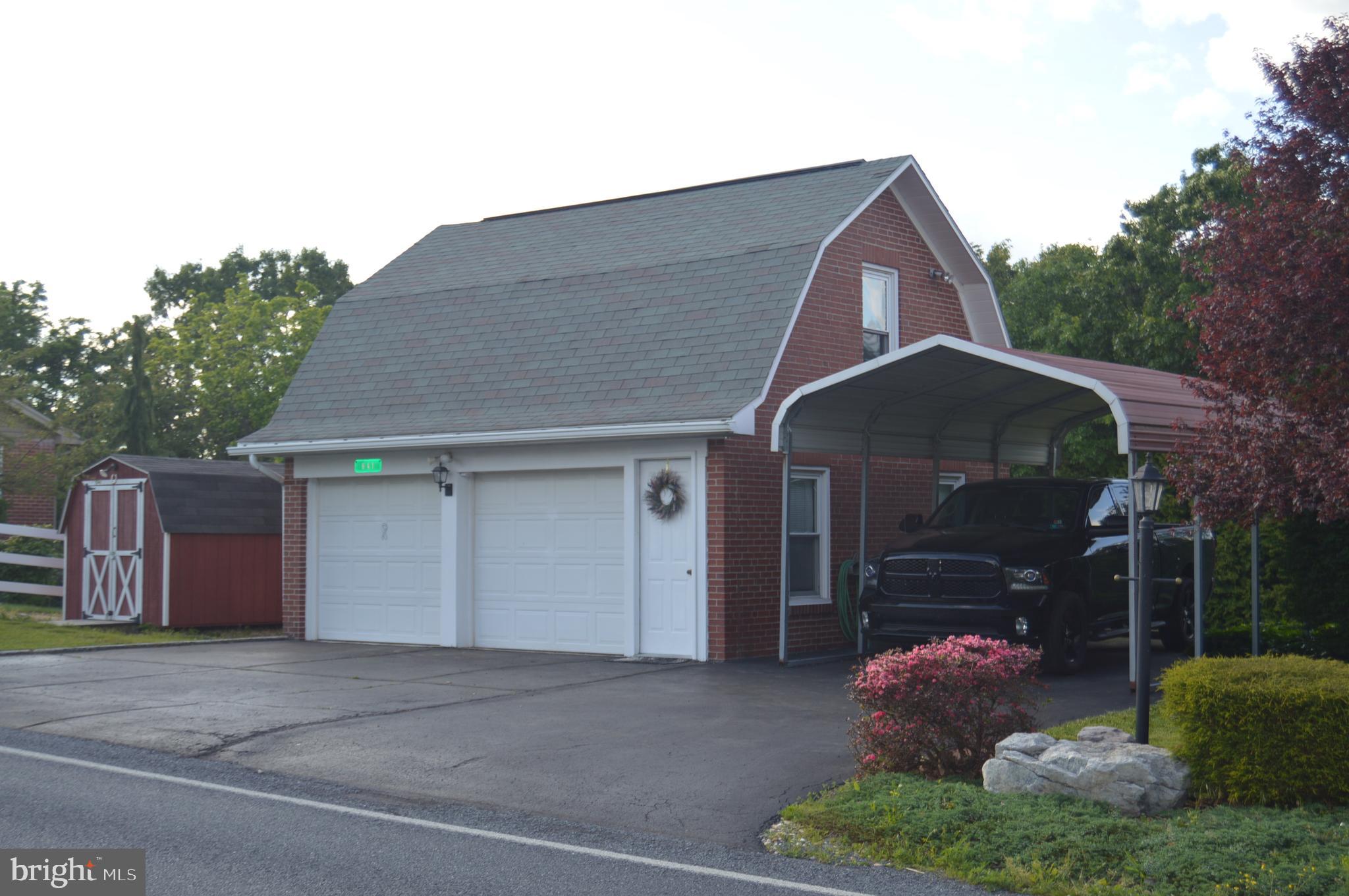 641 Brownsville Road Reading, PA 19608 - Photo 2 of 27 2 story, 2 car garage and carport