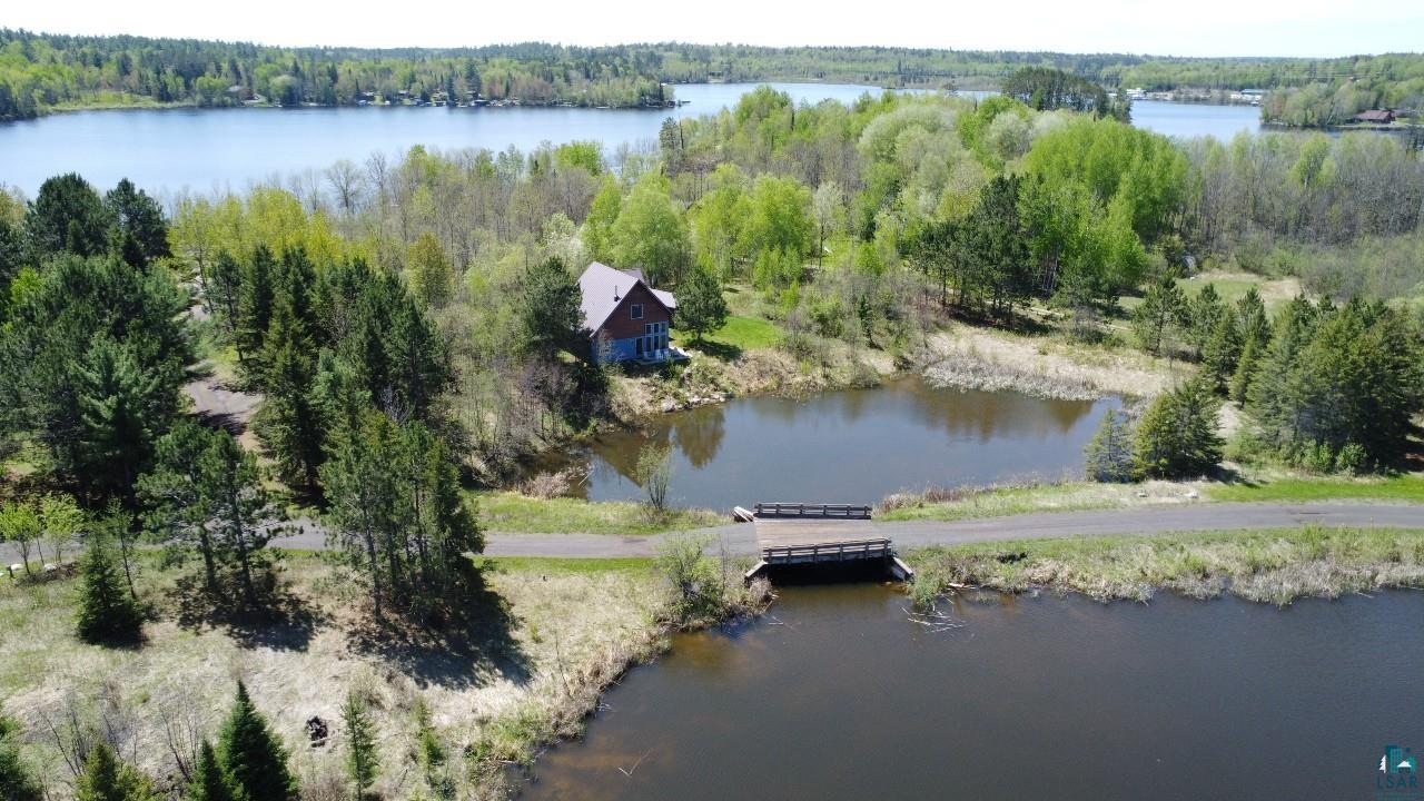 80048 Waters Of Vermilion Road Tower, MN 55790 - Photo 19 of 47 Birds eye view of property with a wooded view and a water view