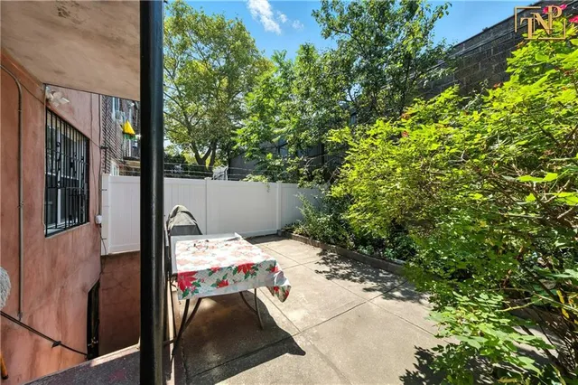 a view of outdoor space and patio