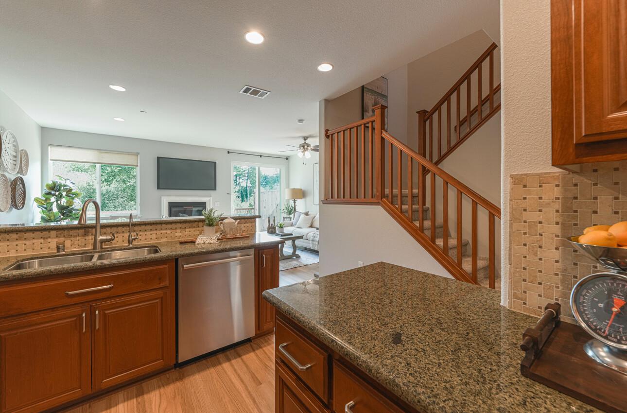 145 Atherton Loop Aptos, CA 95003 - Photo 16 of 47 a kitchen with lots of counter top space and appliances