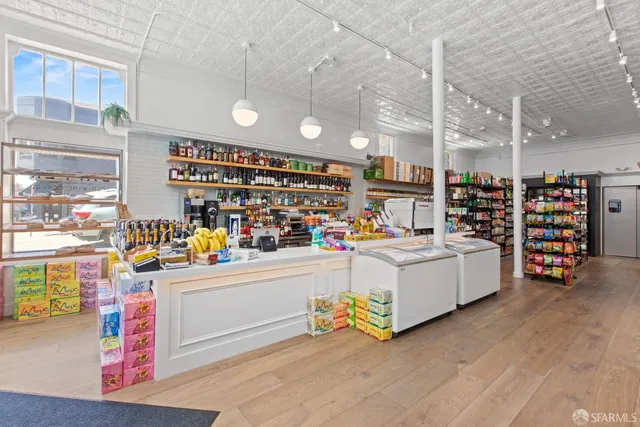 a room with storage and utility room