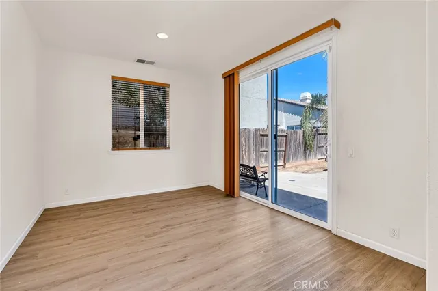 a close view of closet