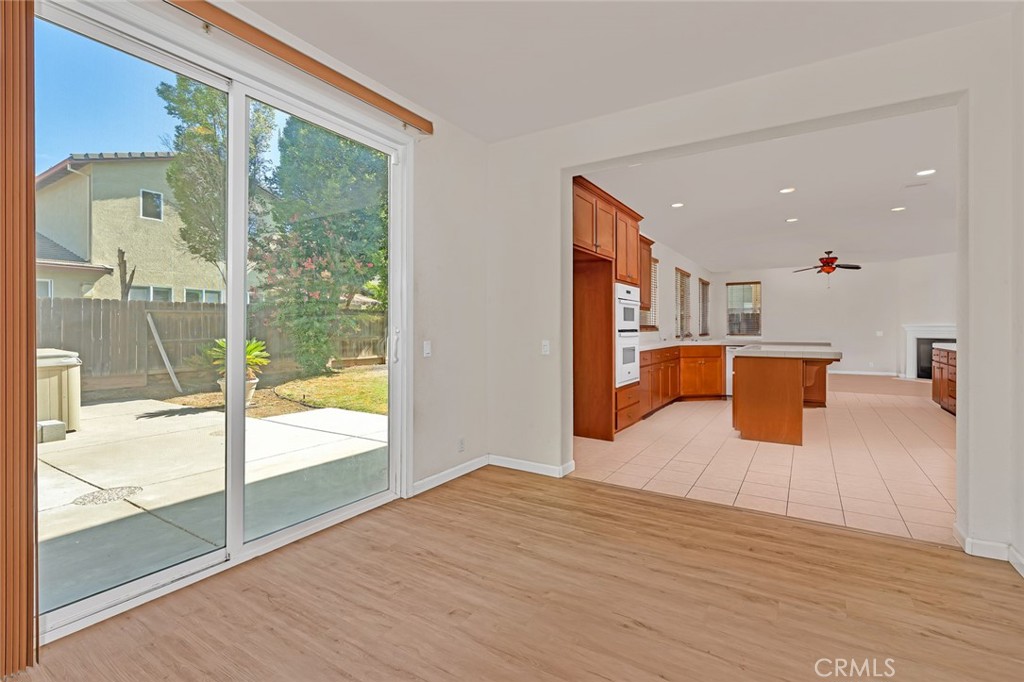 1289 Verdon Court Merced, CA 95348 - Photo 22 of 56 a view of a living room and kitchen view