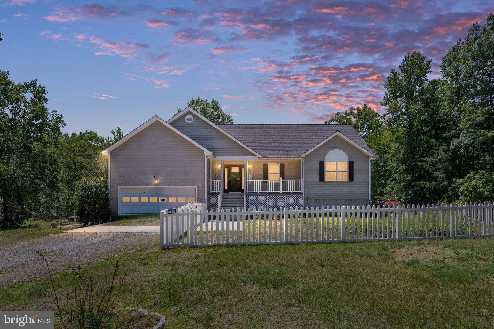 8009 Burrell Road Fredericksburg, VA 22407 - Photo 1 of 66 Charming home at twilight's glow.