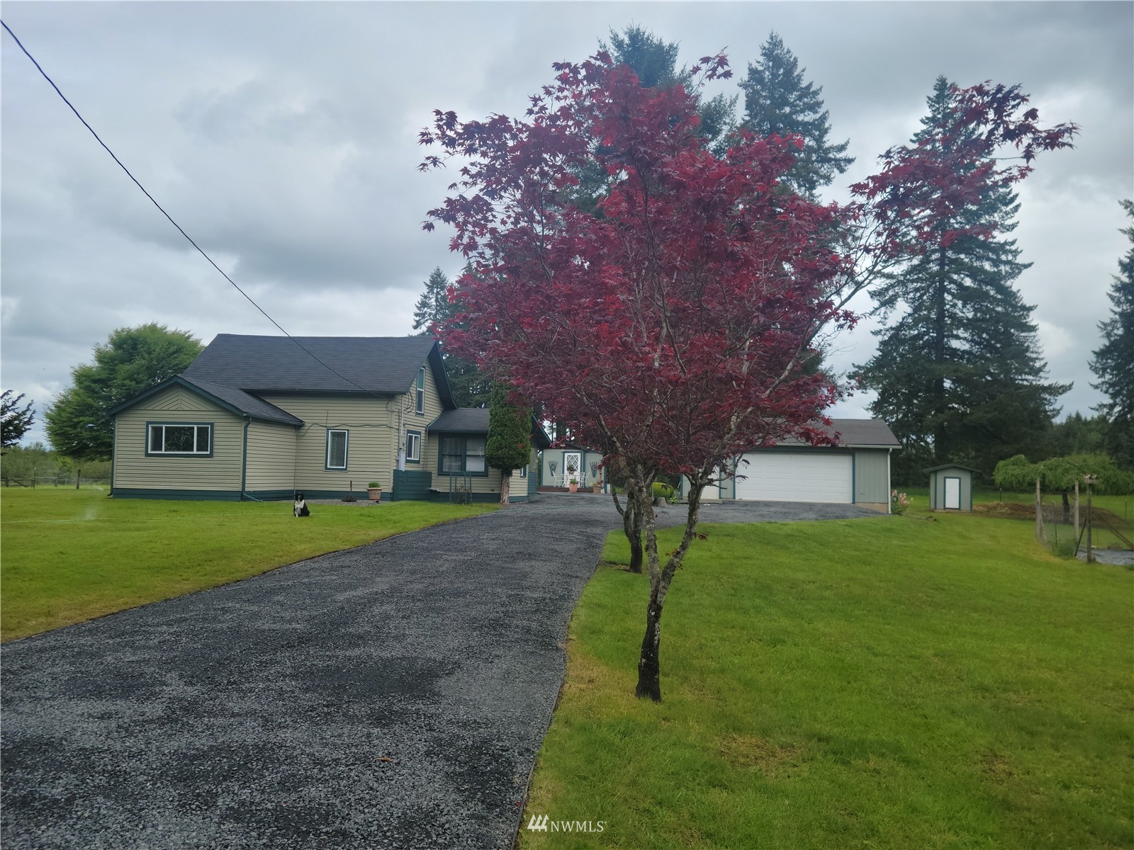 231 Monroe Road Winlock, WA 98596 - Photo 1 of 24 a house view with a garden space