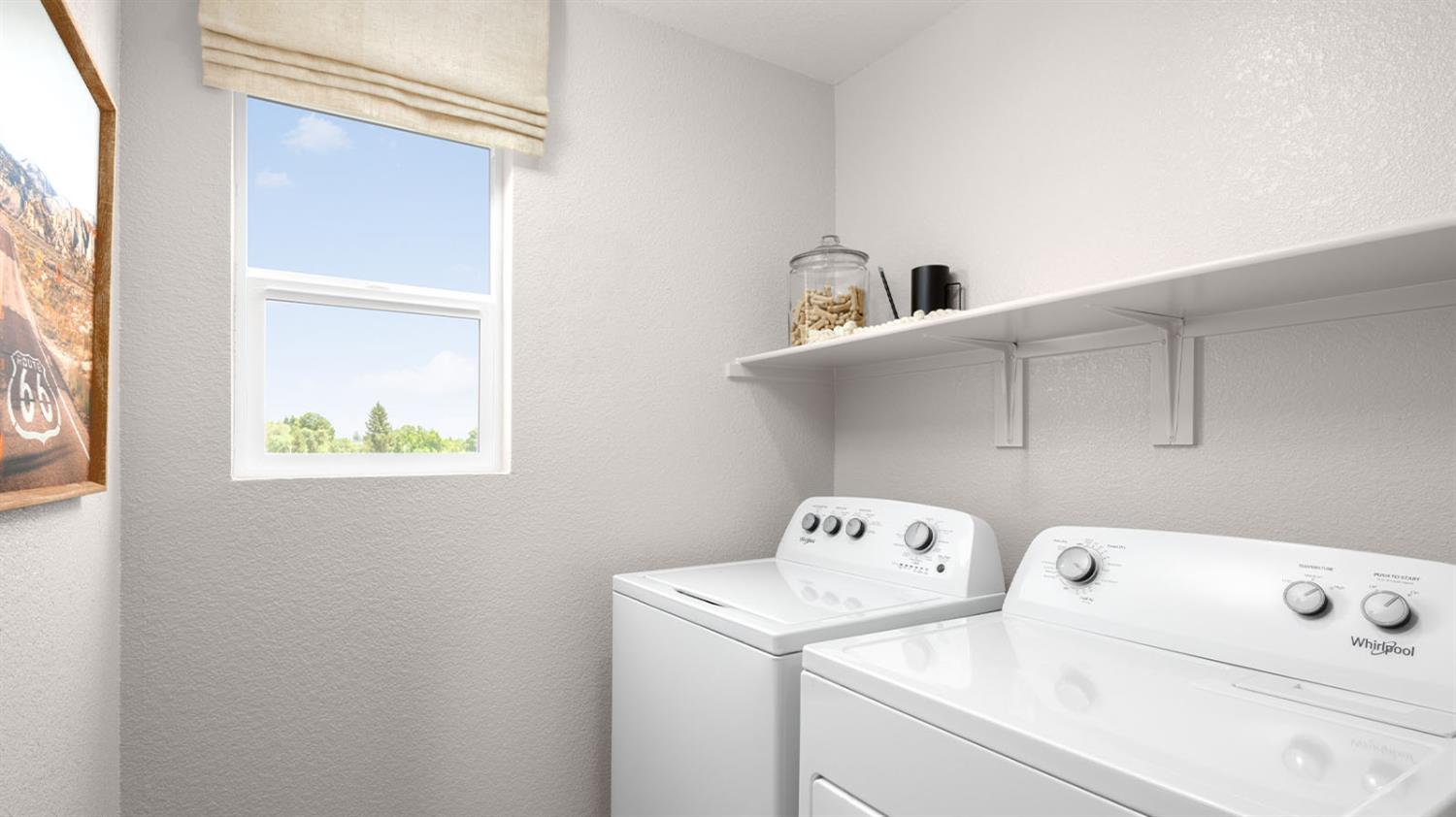 2922 Porcelain Street Lincoln, CA 95648 - Photo 12 of 14 a utility room with dryer and washer