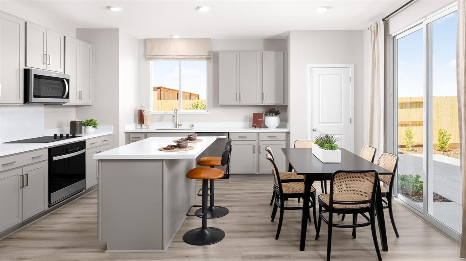 2922 Porcelain Street Lincoln, CA 95648 - Photo 3 of 14 a view of kitchen with cabinets table and chairs