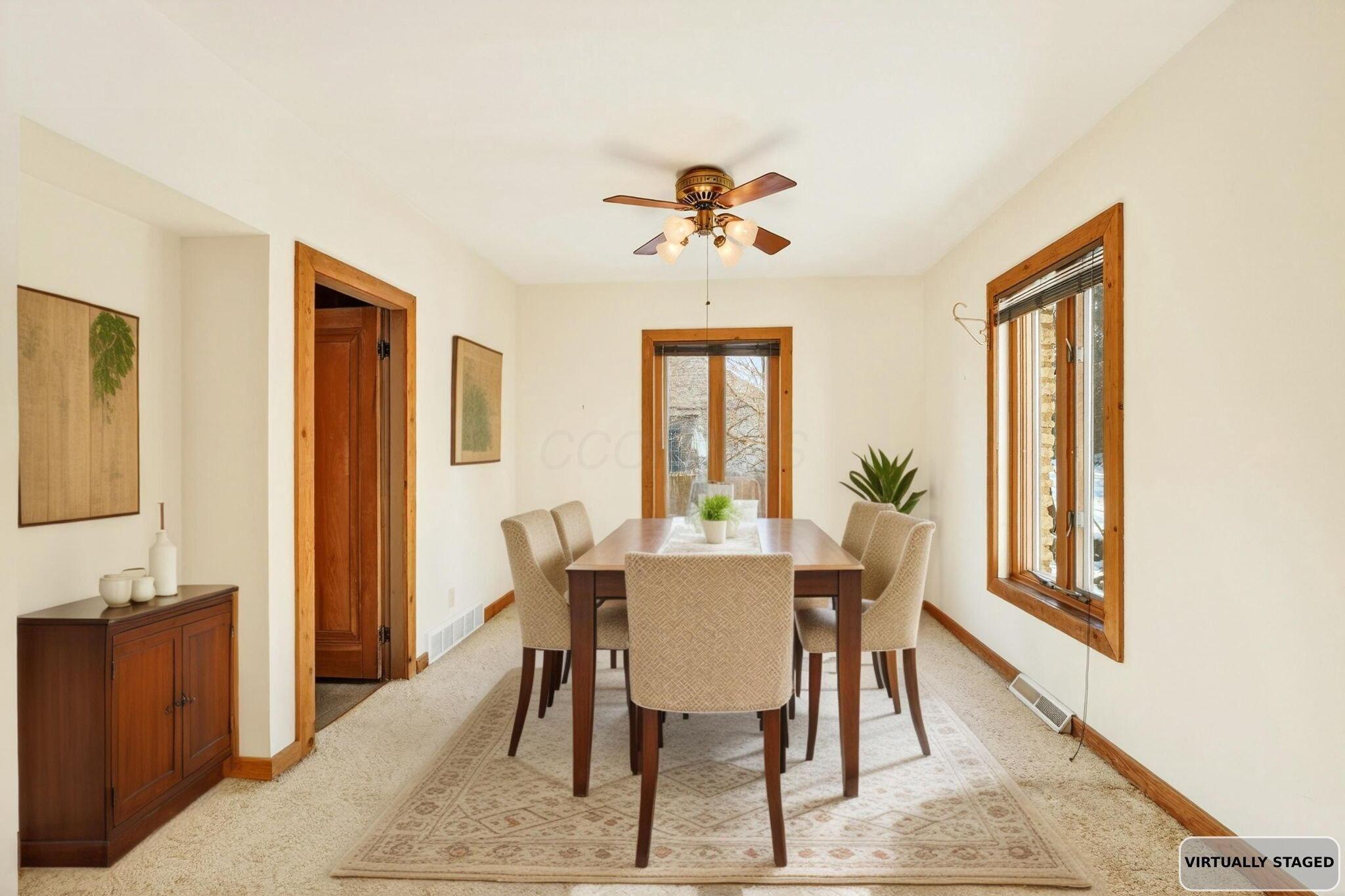 4827 Bellann Road Columbus, OH 43221 - Photo 36 of 85 DINING ROOM - STAGED
