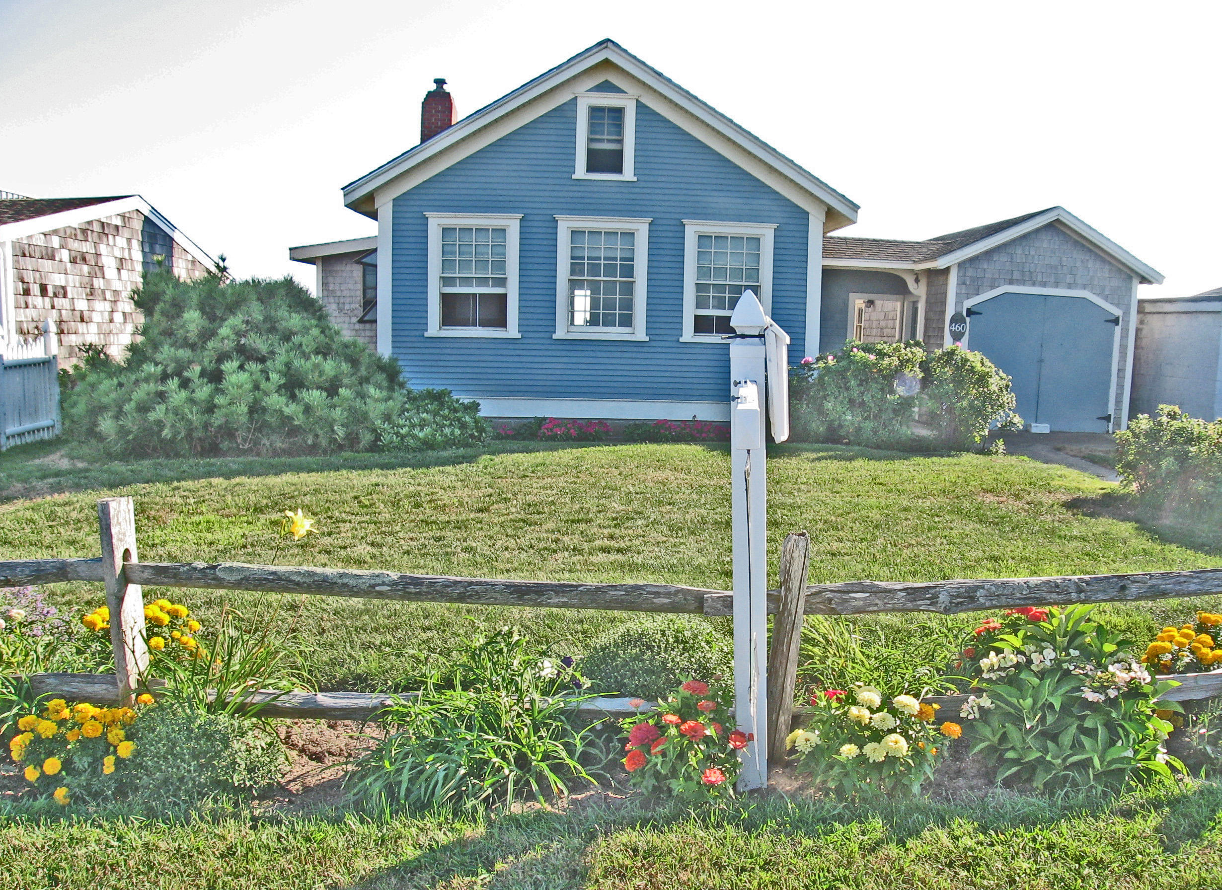 460 Shore Road Truro, MA 02666 - Photo 20 of 29 Street Front with flowers