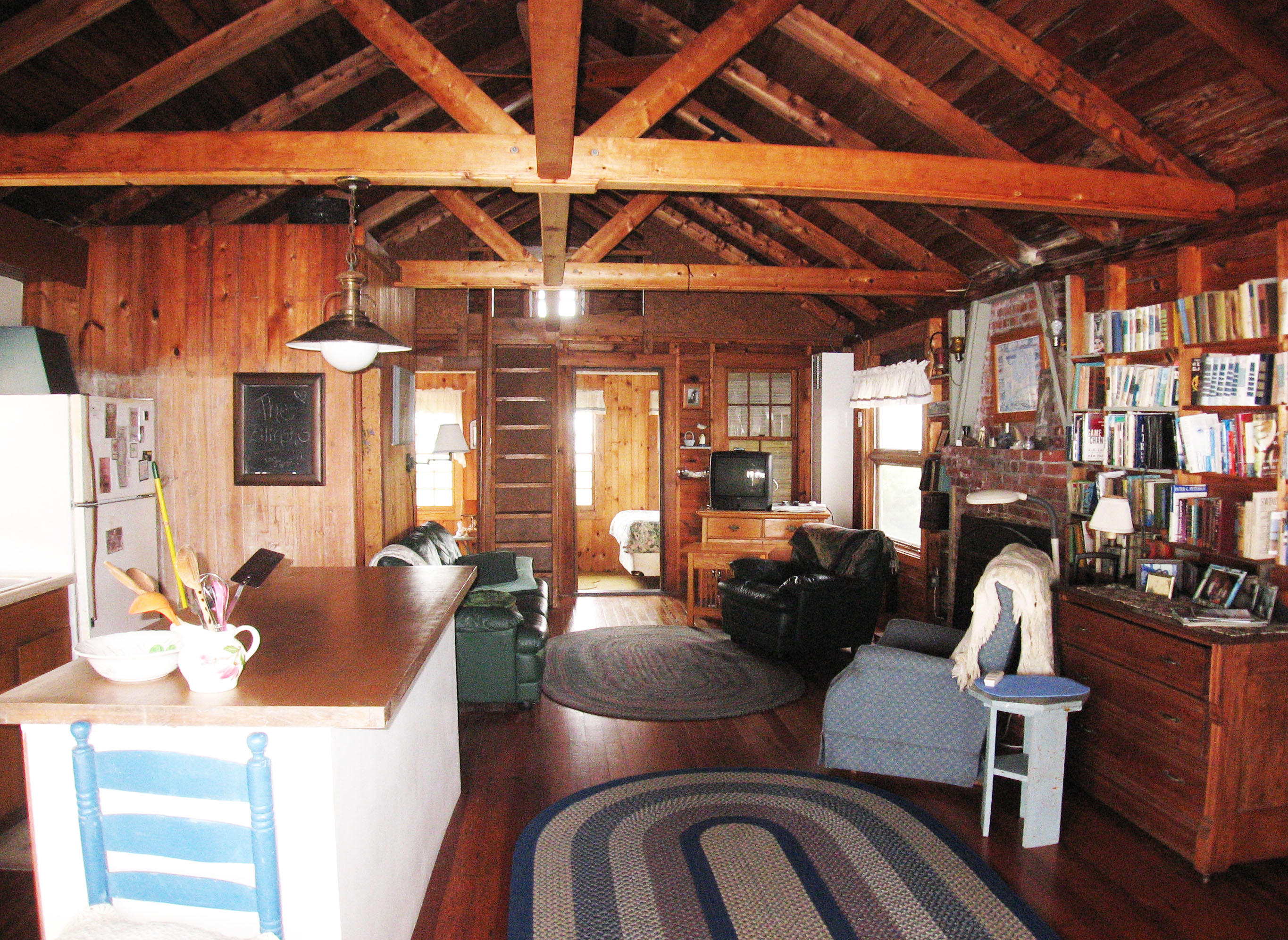 460 Shore Road Truro, MA 02666 - Photo 4 of 29 Living Rm beams 1