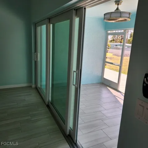 a view of an entryway