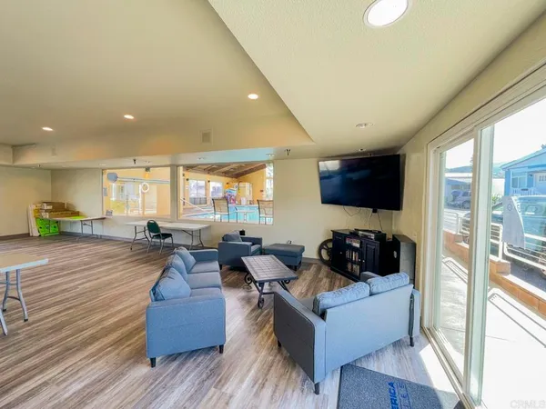 a view of a indoor swimming pool