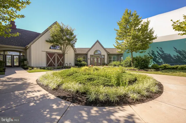 a house view with a outdoor space