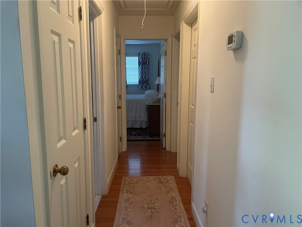 8002 Vaughan Road Petersburg, VA 23805 - Photo 16 of 28 a view of a bathroom from a hallway