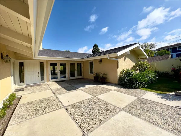 front view of a house