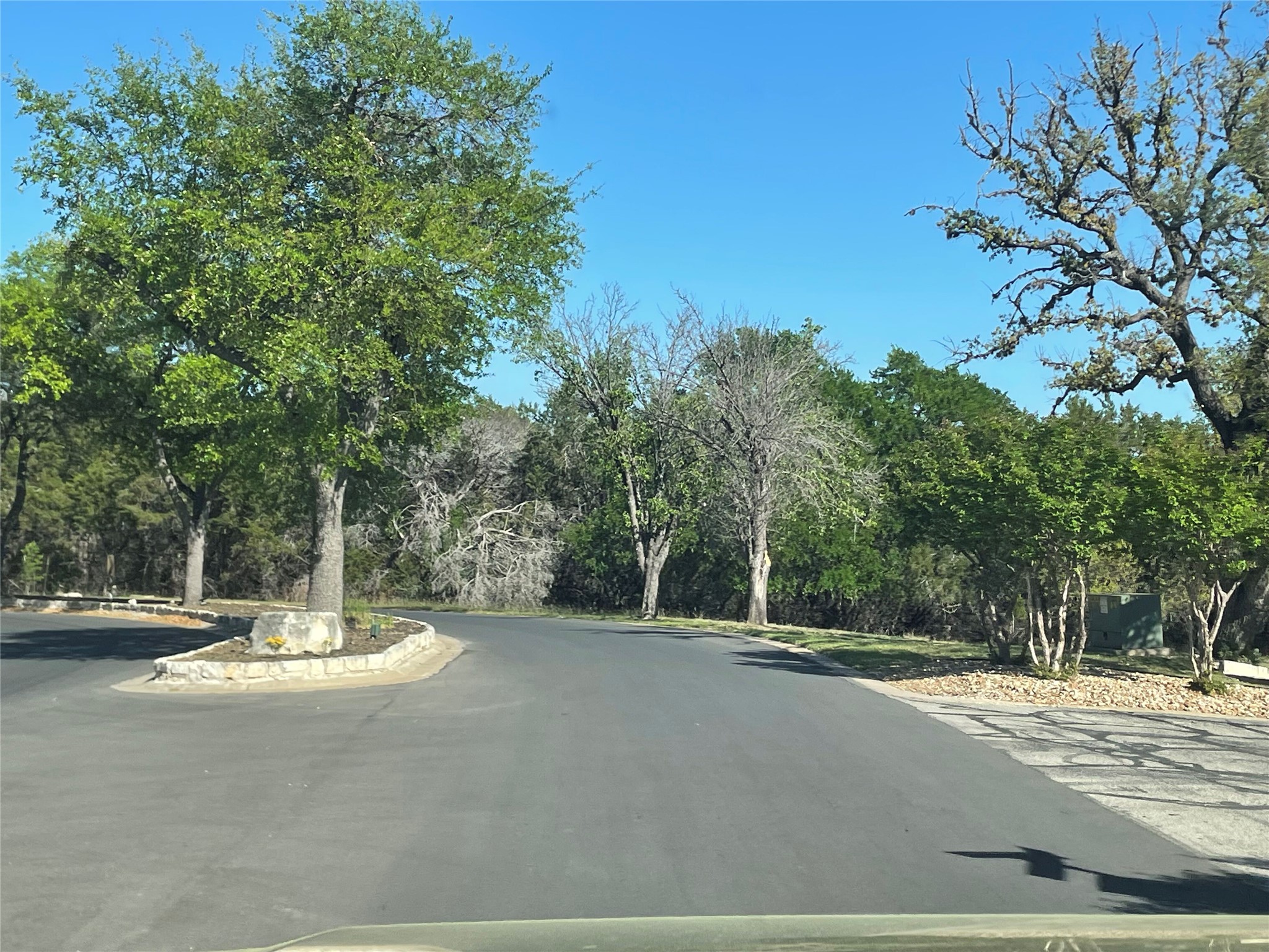 301 Augusta Cove Lago Vista, TX 78645 - Photo 17 of 17 a view of a street with a houses