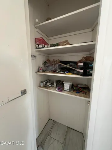 a view of empty room