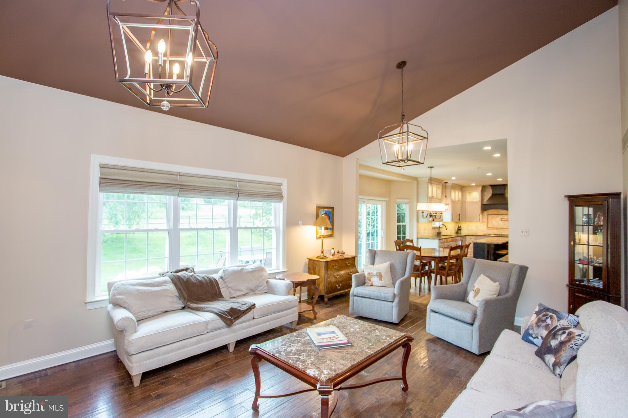 3879 Charter Club Drive Doylestown, PA 18902 - Photo 26 of 54 Vaulted ceiling family room open to kitchen