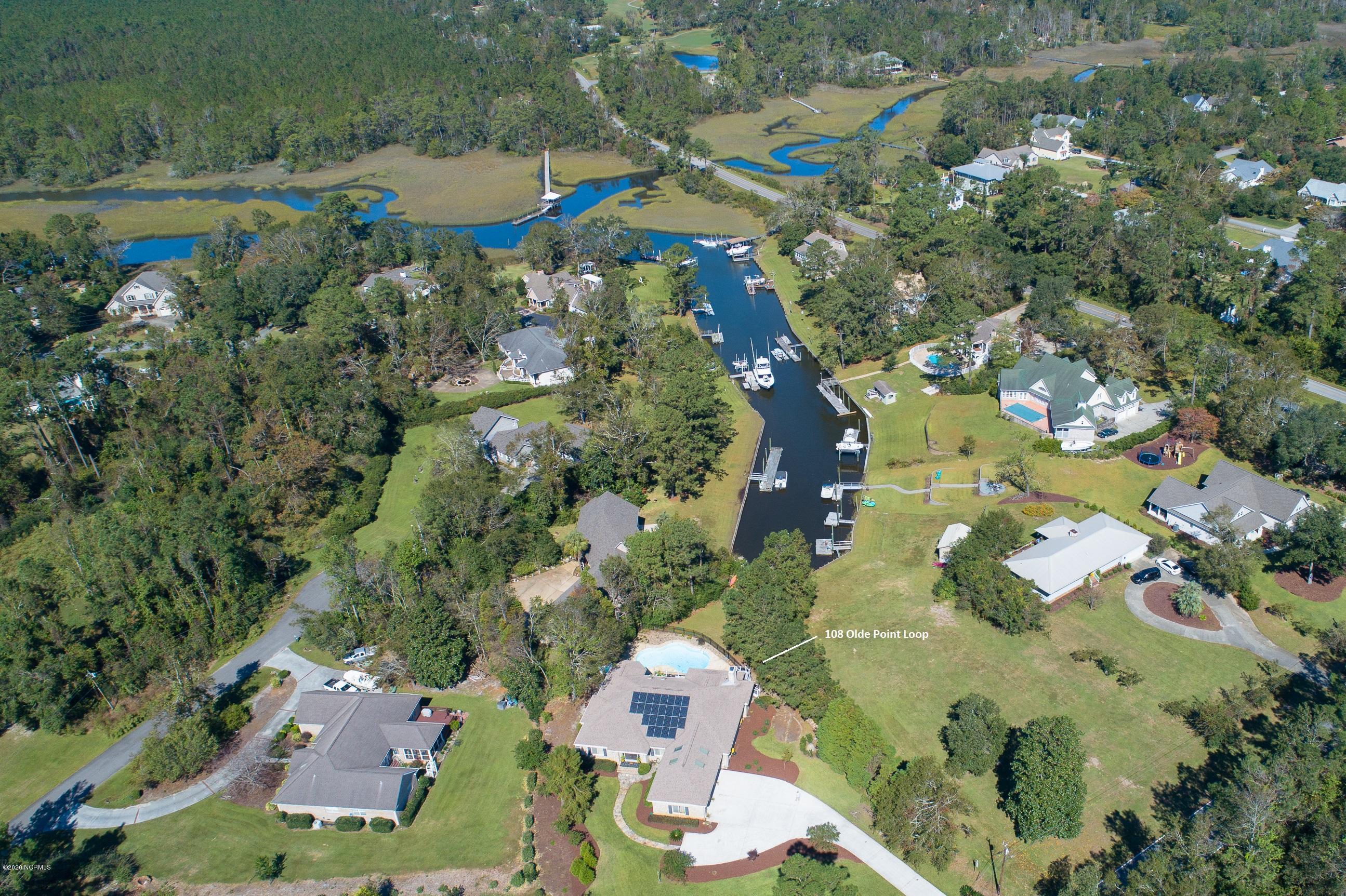 108 Olde Point Loop Hampstead, NC 28443 - Photo 4 of 67 108 Olde Point Loop Aerials-5